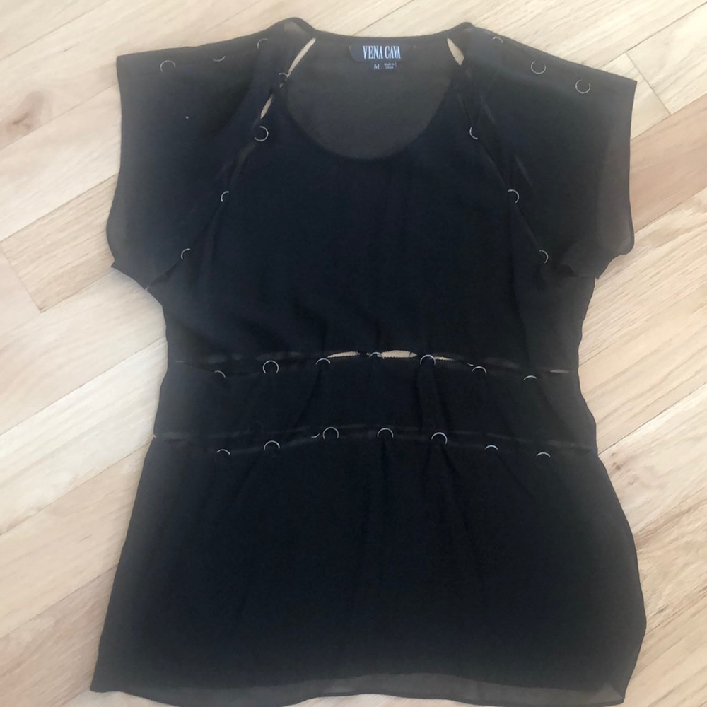 Vena Cava sheer blouse